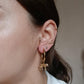 Boucles d'oreilles en acier inoxydable - Léonie
