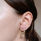 Boucles d'oreilles en acier inoxydable - Loulou