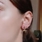 Boucles d'oreilles en acier inoxydable-Ana