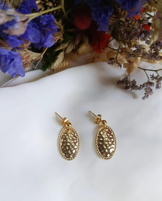 Boucles d'oreilles en acier inoxydable - Valia