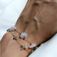 Bracelet en acier inoxydable et labradorite - Lolita