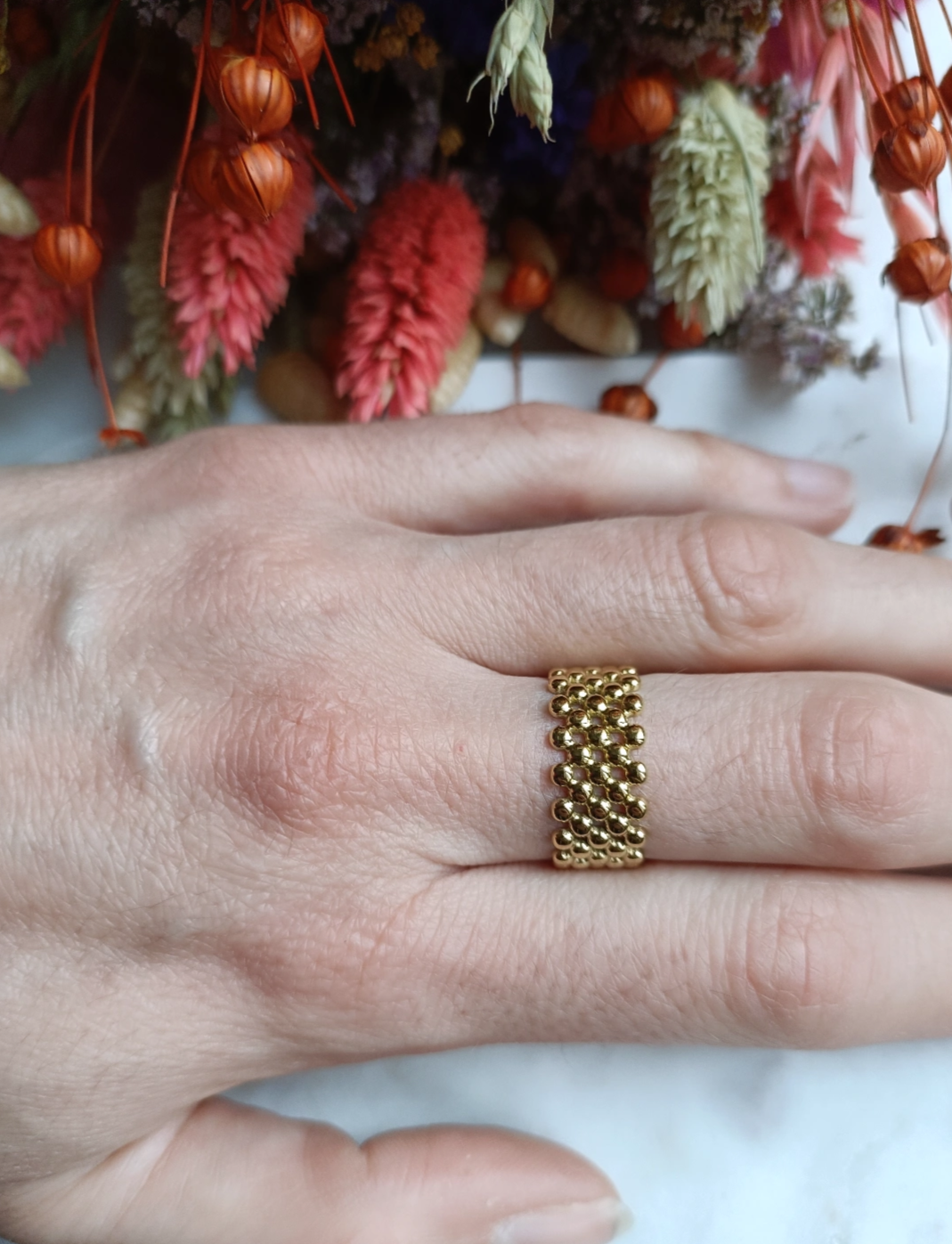 Bague en acier inoxydable - Elio