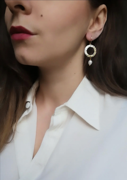 Boucles d'oreilles en acier inoxyadable - Billie