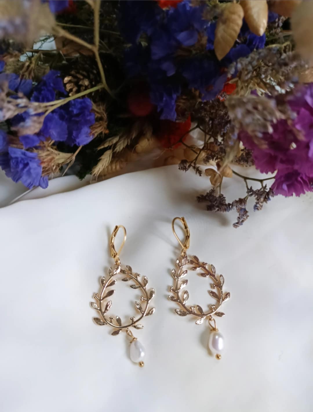 Boucles d'oreilles en acier inoxydable - Lia