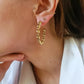 Boucles d'oreilles en acier inoxydable - Persée