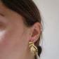 Boucles d'oreilles en acier inoxydable - Connie