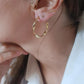 Boucles d'oreilles en acier inoxydable - Neila