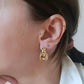 Boucles d'oreille en acier inoxydable - Margaux