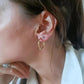 Boucles d'oreille en acier inoxydable - Modèle Bella