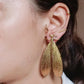 Boucles d'oreilles en acier inoxydable - Mimose