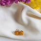 Boucles d'oreilles en laiton doré à l'or fin - Lisboa