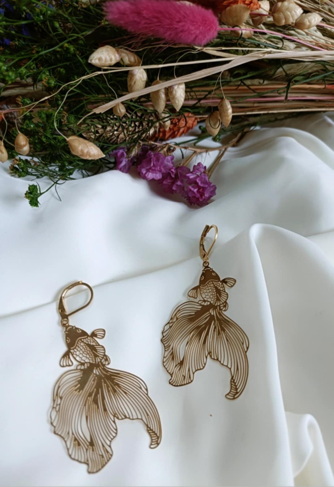 Boucles d'oreilles en acier inoxydable - Tia