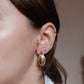 Boucles d'oreilles en acier inoxydable - Valia