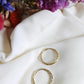 Boucles d'oreille en acier inoxydable - Modèle Bella
