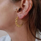 Boucles d'oreilles en acier inoxydable - Ose