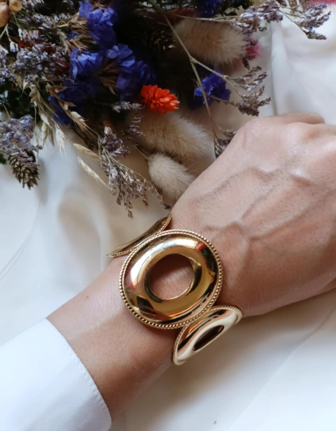 Bracelet multichaines en acier inoxydable - Jenny