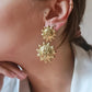 Boucles d'oreilles en acier inoxydable - Sun