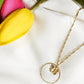 Collier en acier inoxydable- Butterfly