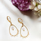 Boucles d'oreilles en acier inoxydable - Modèle Aimée